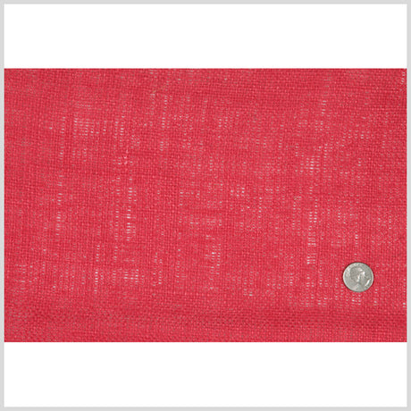 Hibiscus Red Jute Burlap