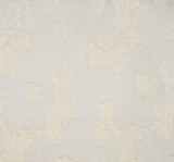 1 Yard Banana Floral Jacquard Chiffon Fabric 57/58" Wide Lightweight Polyester for Apparel & Décor