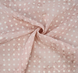 Floral Jacquard Chiffon 1D1234 Blush Polyester Fabric - Floral Jacquard, Blush, 57/58" Width