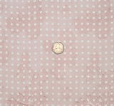 1 Yard Blush Floral Jacquard Chiffon Fabric 57/58" Wide Lightweight Sheer Polyester for Apparel & Crafts