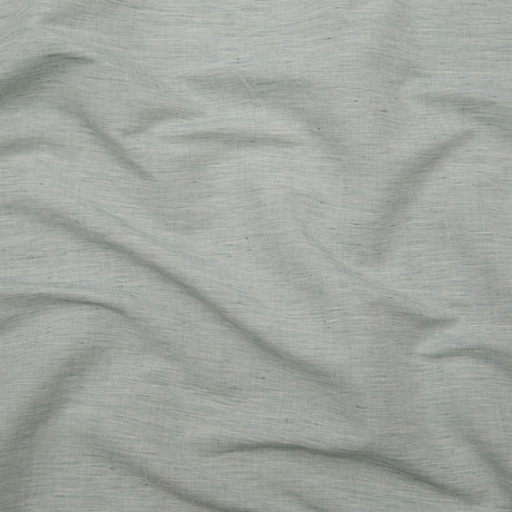 Italian Ocean Wave and White Striated Lightweight Linen Woven