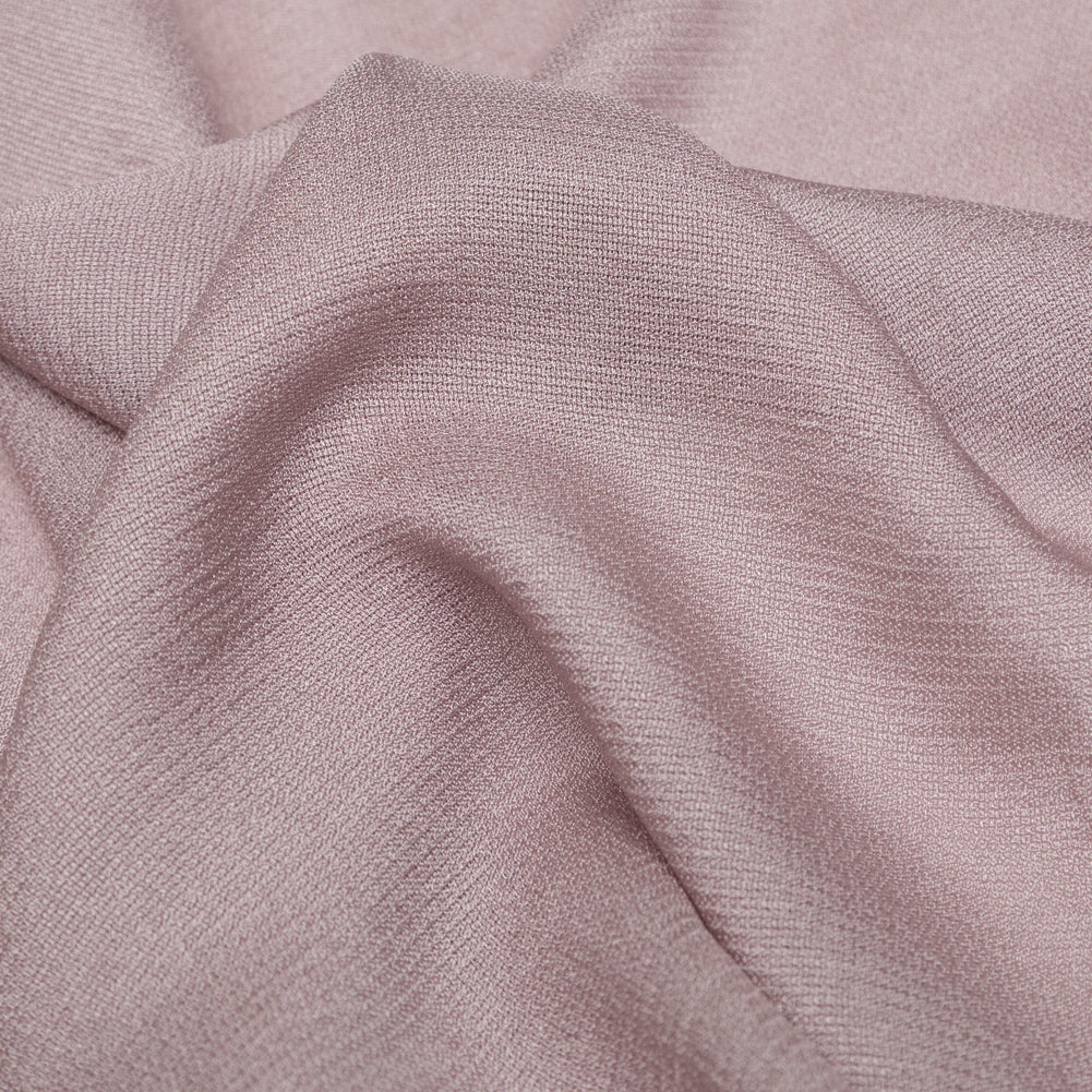 Italian Deauville Mauve Rayon and Acetate Tactile Woven