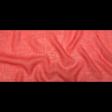 Loosely Woven Coral Linen