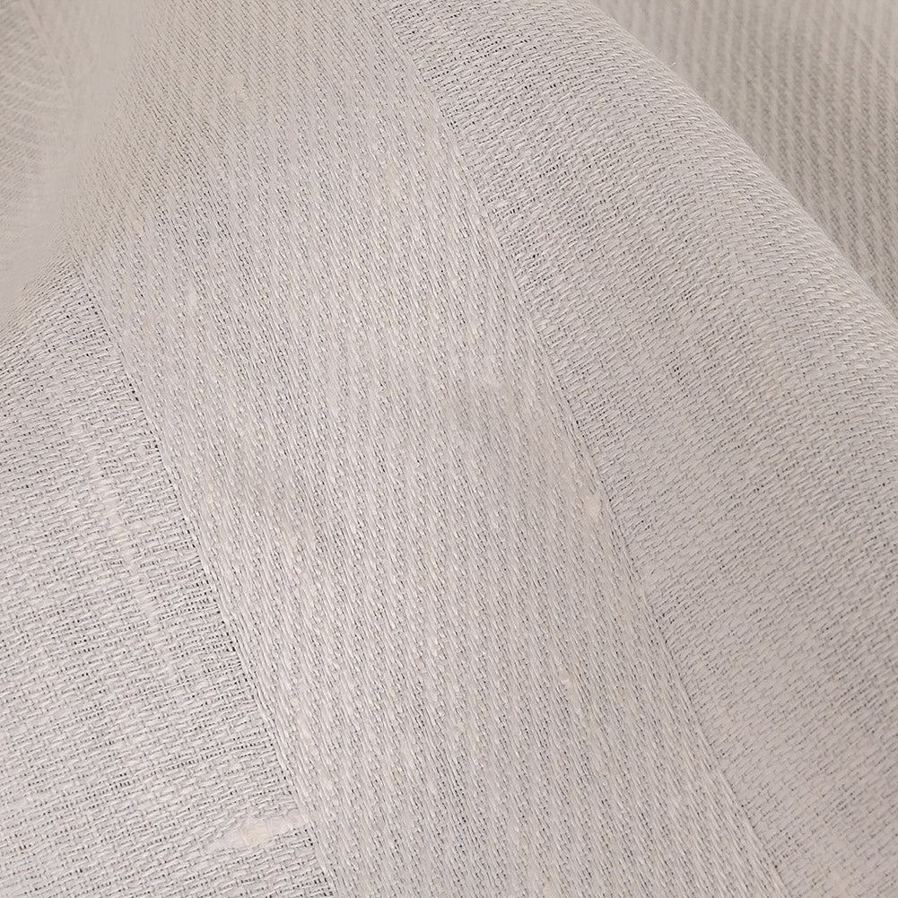 Off-White Solid Woven