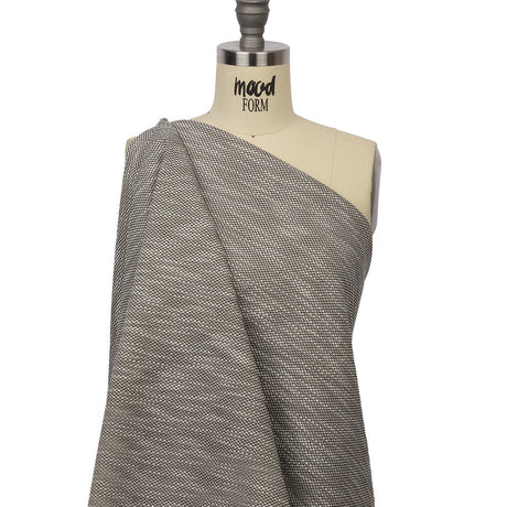 Stone/Black/White Solid Linen
