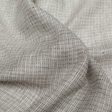 White and Black Tweed Linen Scrim