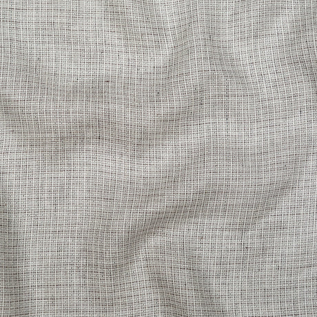 White and Black Tweed Linen Scrim