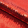 Flounce Fringe Stretch Mesh Sequin Fabric - Silver, Black, Gold, Red, 51/52" Width (1 Yard)