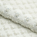 Beaded Sequin Stretch Mesh Fabric Blossom