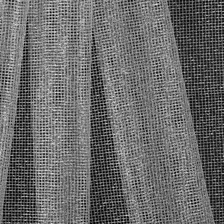Silver Solid Tulle & Crinoline