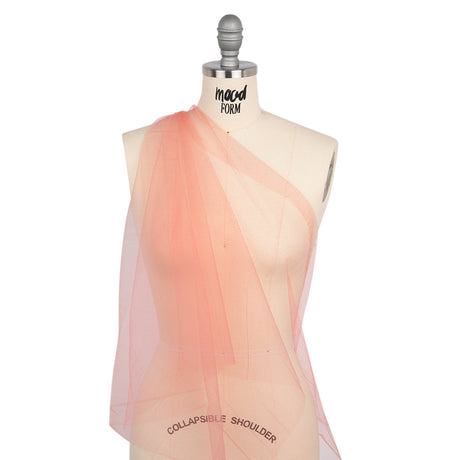 Nylon Tulle 54" - Coral - Pavlova Collection