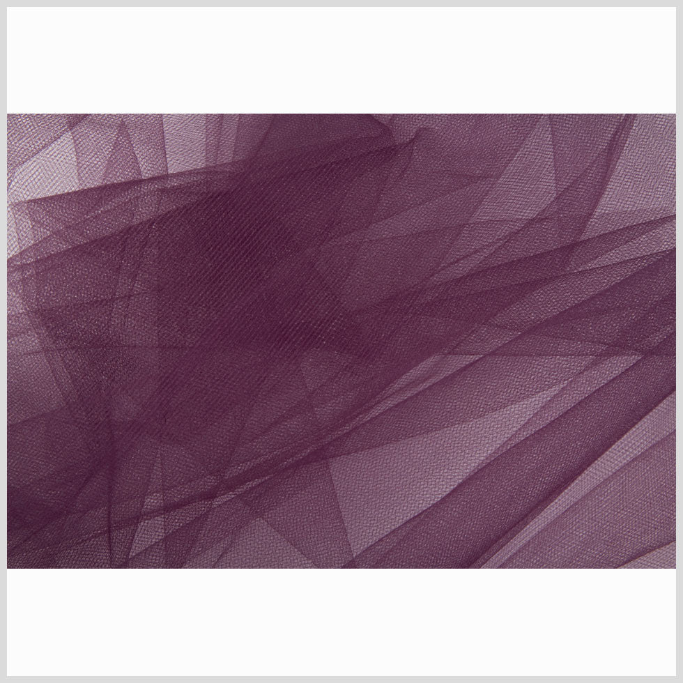 Nylon Tulle 54" - Eggplant - Pavlova Collection