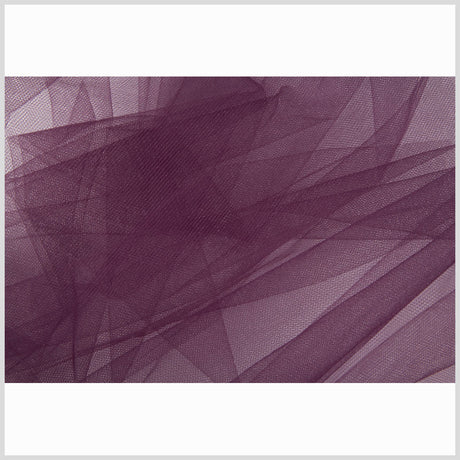 Nylon Tulle 54" - Eggplant - Pavlova Collection