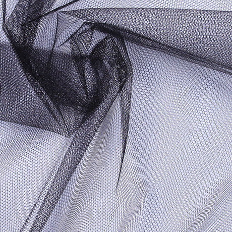 Nylon Net Tulle - Black - Gianna Collection