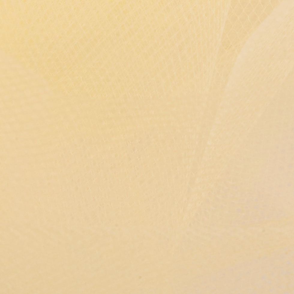 Nylon Tulle 108" - Butter - Pavlova Wide Collection