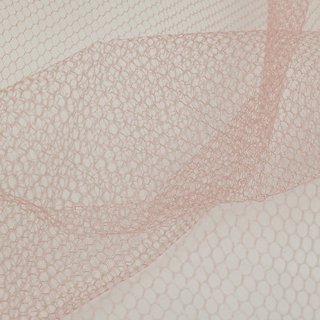 Nylon Net Tulle - Coral - Gianna Collection