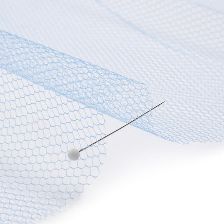 Nylon Net Tulle - French Blue - Gianna Collection