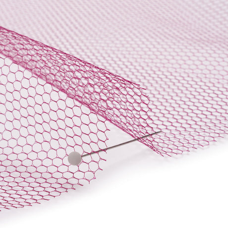 Nylon Net Tulle - Wine - Gianna Collection