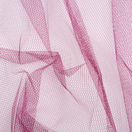 Nylon Net Tulle - Wine - Gianna Collection