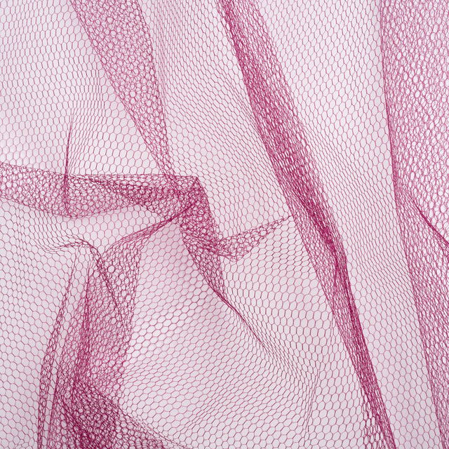 Nylon Net Tulle - Wine - Gianna Collection