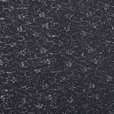 British Metallic Silver and Black Floral Tulle