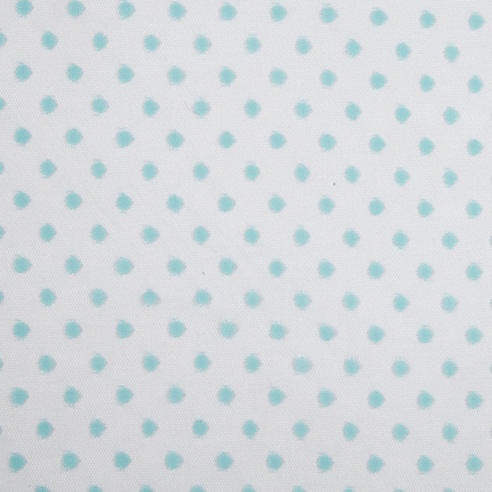 Polka Dots Tulle Crinoline - Seafoam