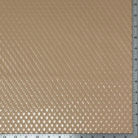 Quilted Hipster Polyester Spandex Fabric - Quilted Texture, 54" Width (1 Yard)