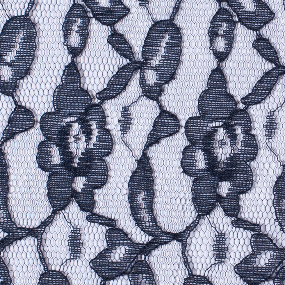 Black Floral Lace