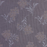 Chinois Ivory and Taupe Floral Poly Brocade