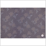 Chinois Ivory and Taupe Floral Poly Brocade