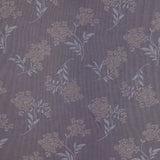Chinois Ivory and Taupe Floral Poly Brocade