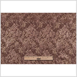 Deep Bronze Italian Metallic Brocade