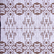 Carolina Herrera Coffee and White Brocade