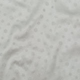 Metallic Disco Ball Ribbed Polka Dot Brocade