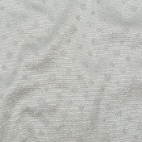 Metallic Disco Ball Ribbed Polka Dot Brocade