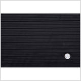 Italian Black Striped Polyester Woven