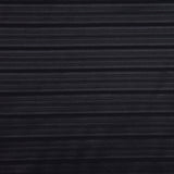 Italian Black Striped Polyester Woven