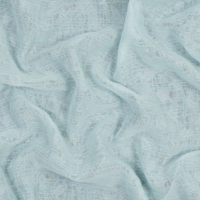 Robin's Egg Polyester Novelty Woven