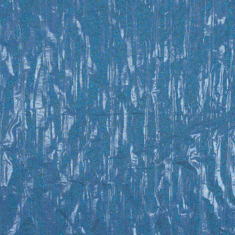 Metallic Blue and Taupe Woven Double Cloth