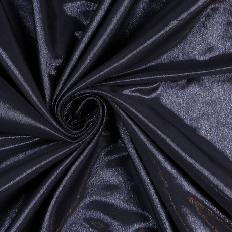 Black/Clear Solid Woven