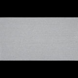 Sheer White Bengal Striped Stretch Cotton Jersey