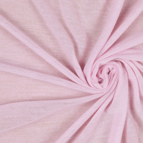Baby Pink Light-weight Polyester Jersey