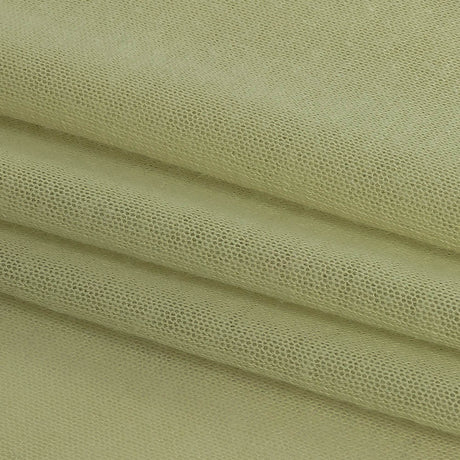 Light Lime Sheer Polyester Jersey