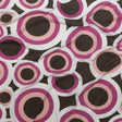 Wren, Mellow Rose and Magenta Haze Geometric Printed Polyester Jersey