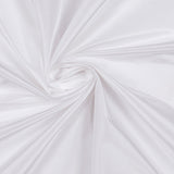White Solid Polyester Taffeta