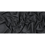 Black Polyester Twill Suiting