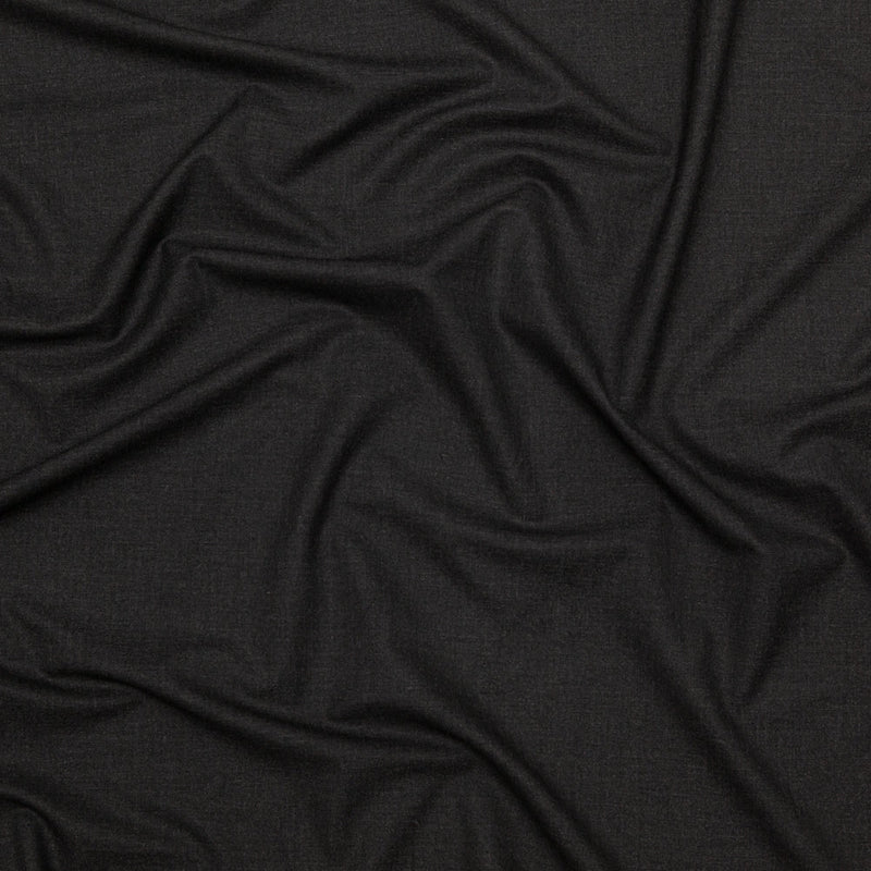 Charcoal Stretch Polyester Suiting