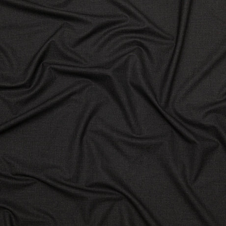 Charcoal Stretch Polyester Suiting