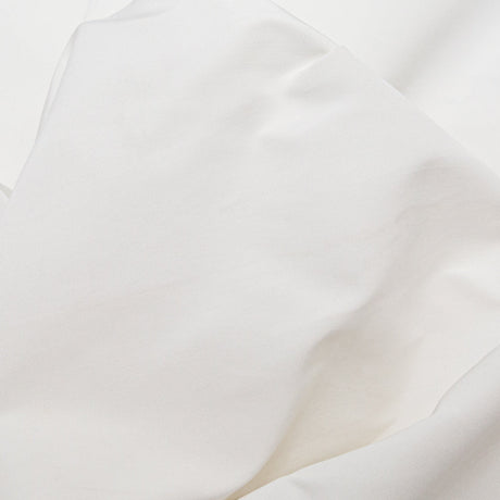 Snow White Polyester Faille