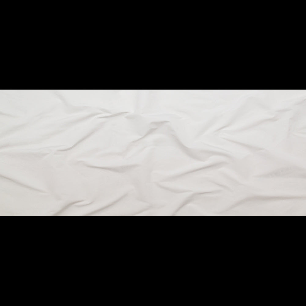 Snow White Polyester Faille
